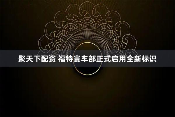 聚天下配资 福特赛车部正式启用全新标识